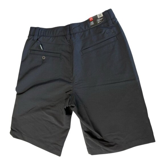 Under Armour Mens Golf Shorts~Size 32~Black 11" Inseam Performance Gear NWT - Picture 5 of 9